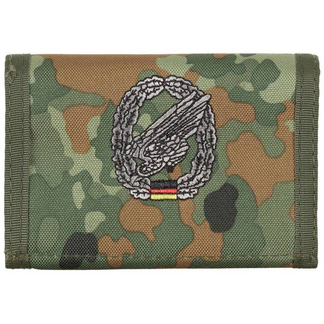 Pénztárca, BW camo, w/emb, logo P