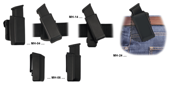 Pisztolytáska MOLLE Swiveling Plastic Holster For Magazine 9mm coyote