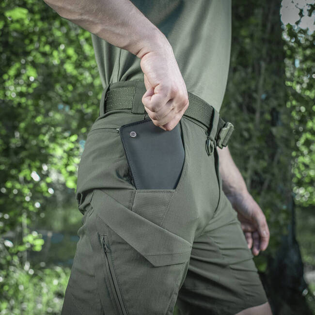 RÖVIDNADRÁG AGGRESSOR SUMMER FLEX - ARMY OLIVE - M-TAC