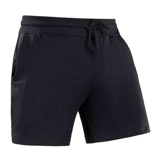 RÖVIDNADRÁG SPORT FIT COTTON - FEKETE - M-TAC