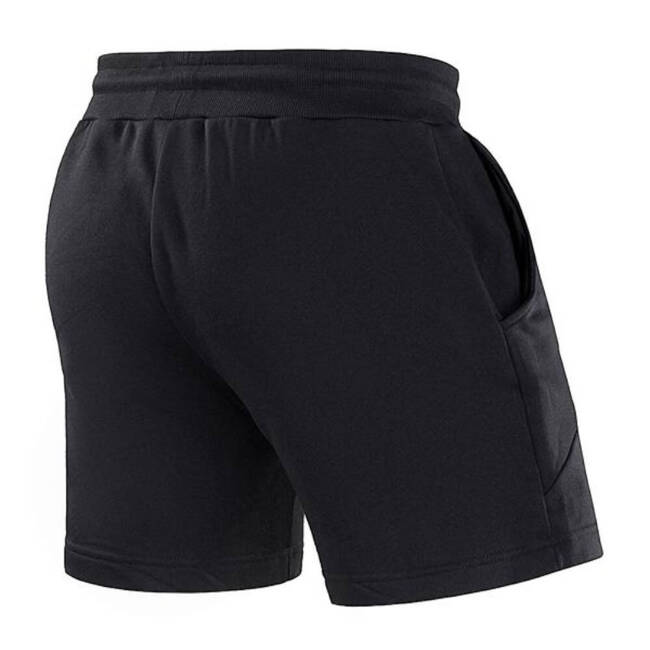 RÖVIDNADRÁG SPORT FIT COTTON - FEKETE - M-TAC