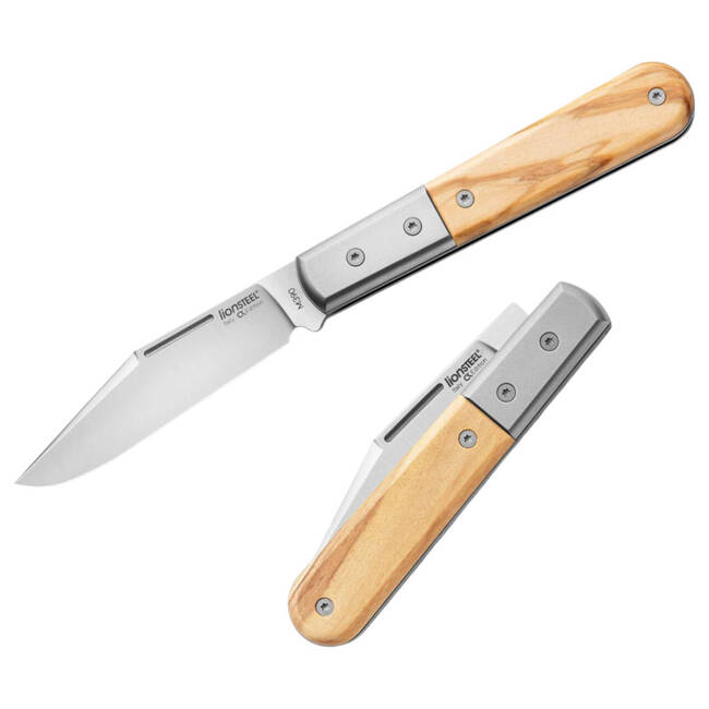 "Shuffler Barlow Canvas Olive Wood" ZSEBKÉS - LionSteel