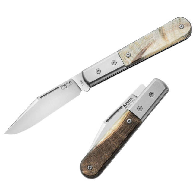 "Shuffler Barlow Ram Horn" ZSEBKÉS  - LionSteel