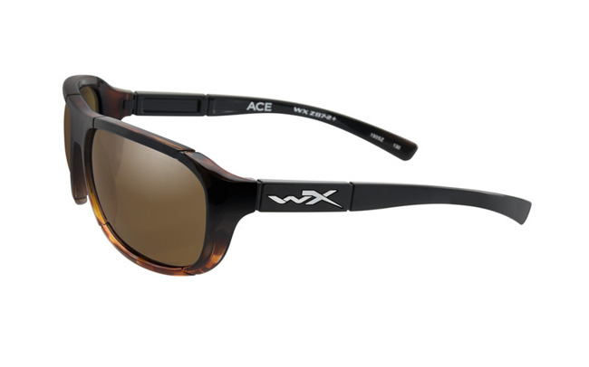 Szemüveg - Wileyx - ACE Polarized Bronze Gloss Tortoise Fade Frame