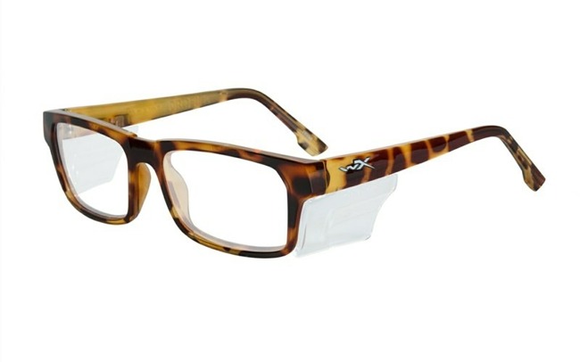 Szemüveg - Wileyx - PROFILE Clear Lens Gloss Demi Brown Frame