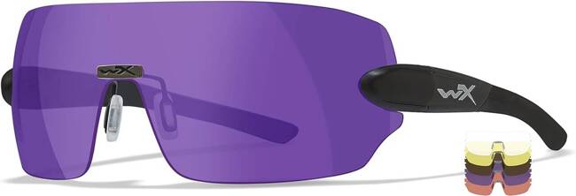 Szemüvegek - WilSzemüvegek - Wileyx - DETECTION - Clear + Yellow + Orange + Purple + Copper Lenses/Matte Black Frameyx - DETECTION Yellow/Orange/Purple Matte Black Frame