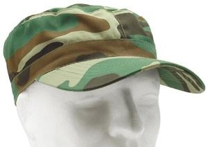 TÁBORI SAPKA ELASTIC US ARMY WOODLAND CAMO (RIP-STOP)