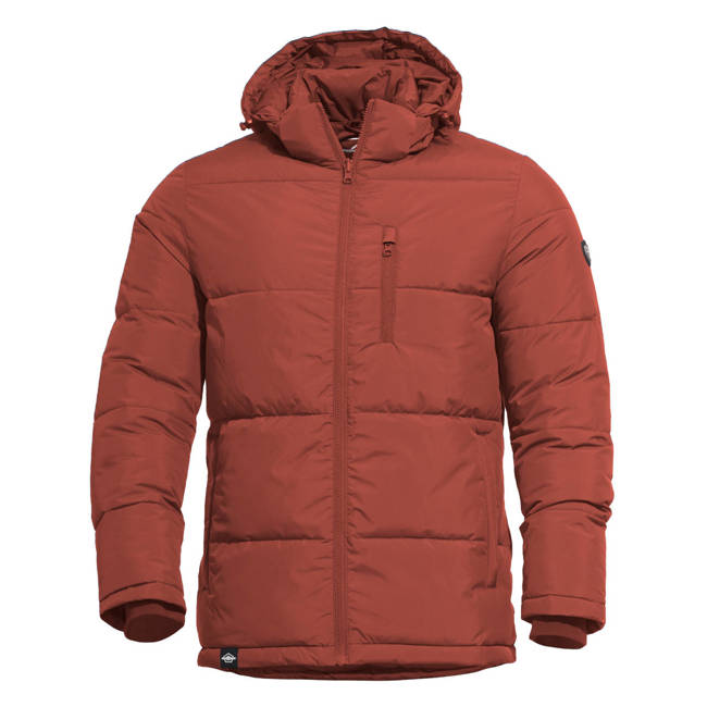 TAURUS PUFFER DZSEKI - PENTAGON® - MAROON VÖRÖS