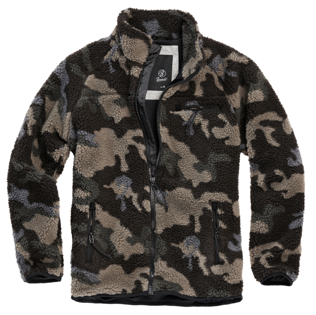 "TEDDYFLEECE" TÉLI KABÁT - DARK CAMO - BRANDIT