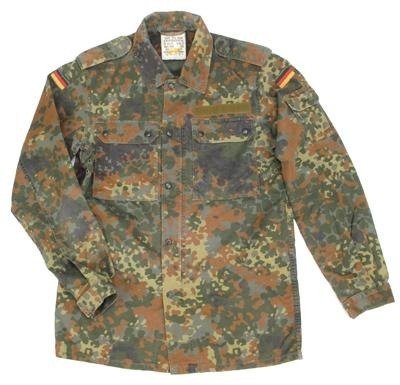 TEREP ING - FLECKTARN TEREPSZÍNŰ - KATONAI TÖBBLET NÉMET HADSEREG - HASZNÁLT