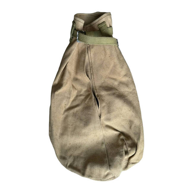 TEXTIL VÉDŐTÁSKA/HUZAT - KHAKI - KATONAI FELESLEG RÓMAI HADSEREG - ELHASZNÁLÓDOTT