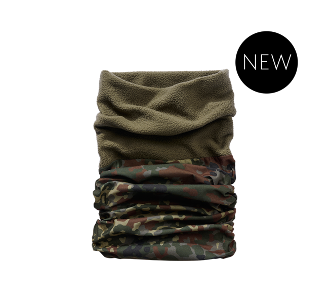 TÖBBFUNKCIÓS FLEECE - FLECKTARN CAMO - BRANDIT