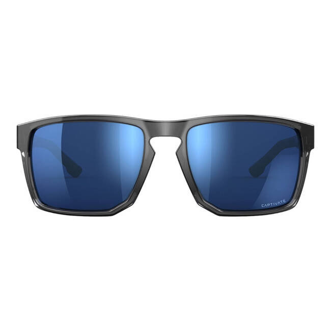 Taktikai szemüveg - Lenses: CAPTIVATE™ Polarized Blue Mirror Frame: Gloss Crystal Grey - WILEYX