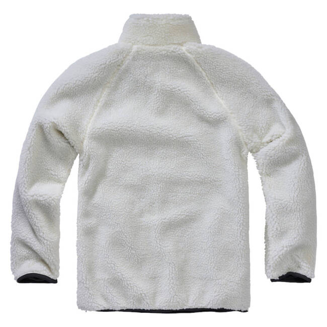 Teddyfleece Troyer Troyer pulóver - fehér - Brandit