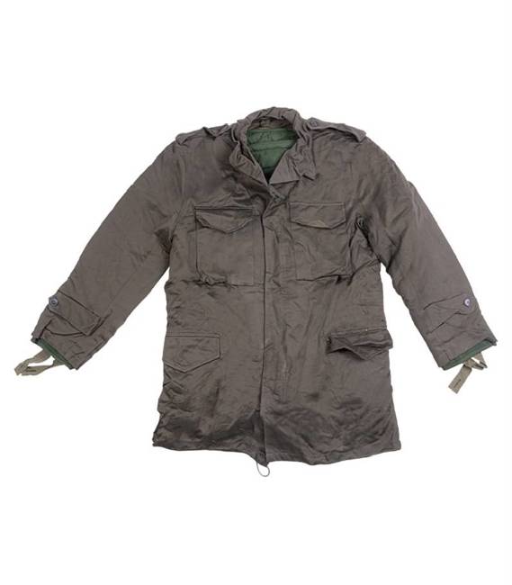 US TYPE FIELD JACKET M65, OD ZÖLD - GÖRÖG KATONAI FELESLEG - MINT ÚJ