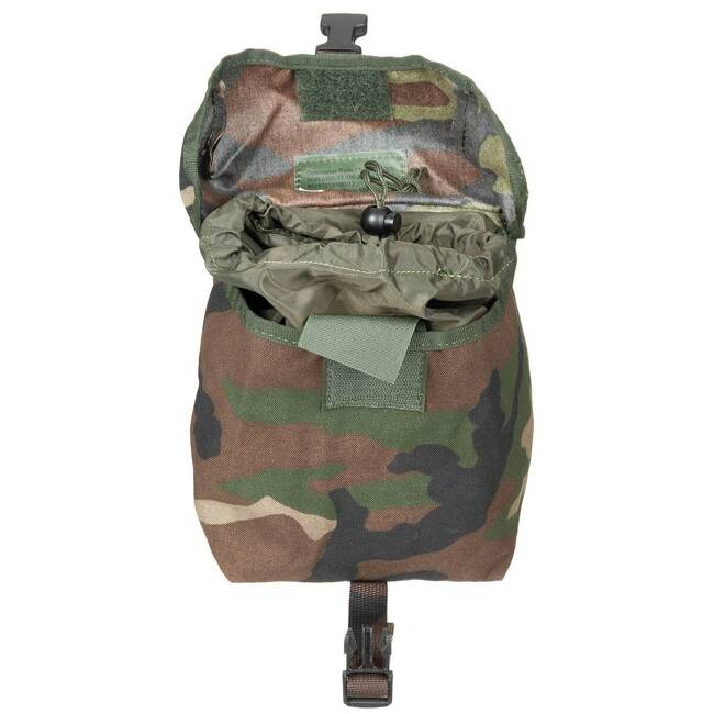 UTILITY POUCH "MOLLE" KÖZEPES - KATONAI TÖBBLET A HOLLAND HADSEREGTŐL - NL CAMO - MINT ÚJ