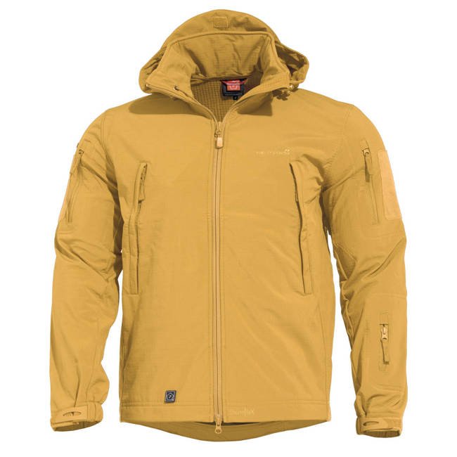 VÍZÁLLÓ ESŐKABÁT - ARTAXES SOFTSHELL - PENTAGON® - TOSZKÁNA SÁRGA