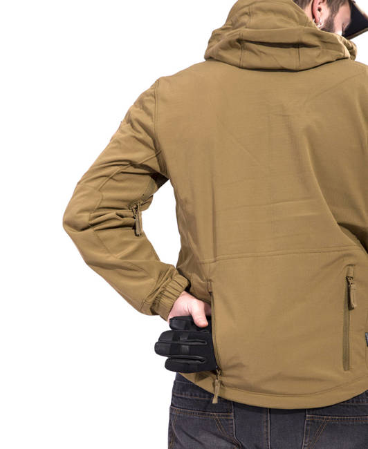 VÍZÁLLÓ ESŐKABÁT - ARTAXES SOFTSHELL - PENTAGON® - TOSZKÁNA SÁRGA