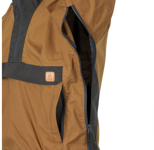 WOODSMAN Anorak Dzseki -  Helikon Tex ® - Coyote - Szurke