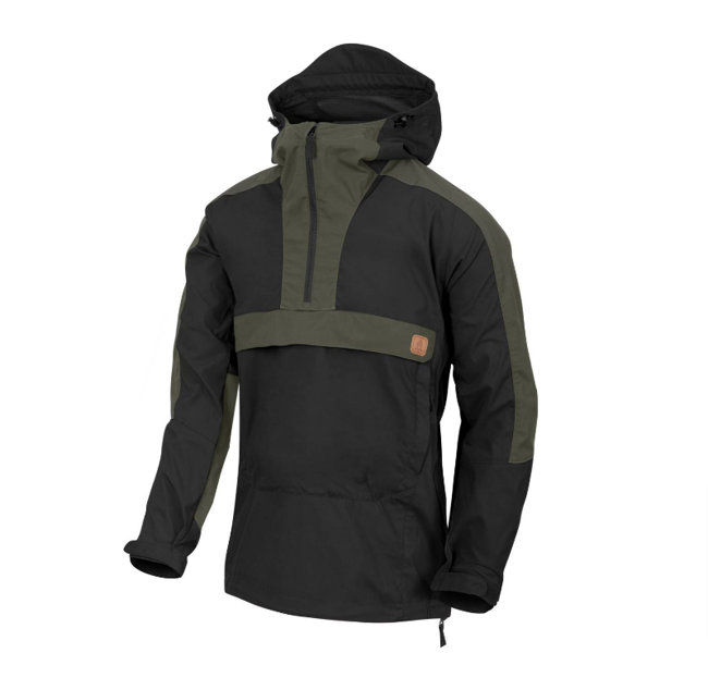 WOODSMAN Anorak Dzseki -  Helikon Tex ® - Fekete Taiga Zold