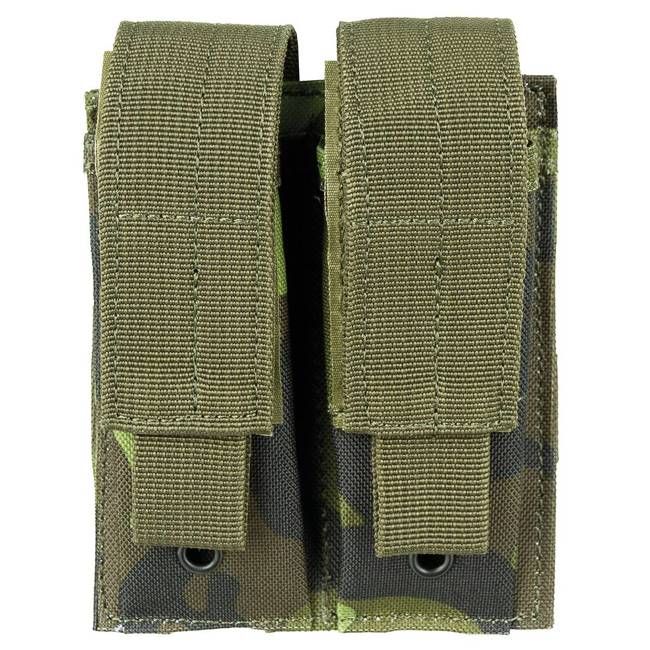 ZACSKÓ LŐSZER  KETTŐS KIS "MOLLE" - M95 CZ CAMO - MFH