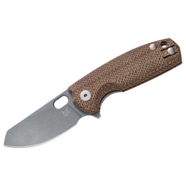 ZSEBKÉS - „Baby Core Micarta Brown” - FOX KNIVES