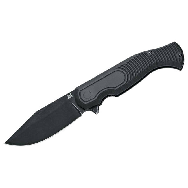 ZSEBKÉS EAST WOOD TIGER D2 ALL BLACK - FOX KNIVES