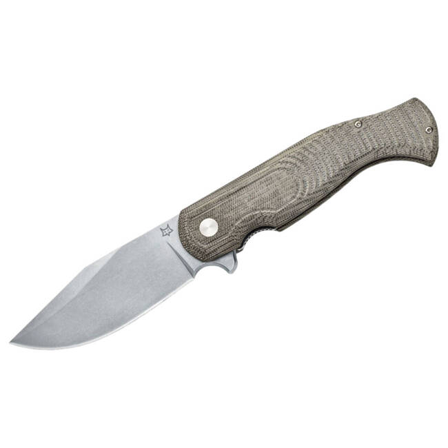 ZSEBKÉS EAST WOOD TIGER D2 OD GREEN - FOX KNIVES