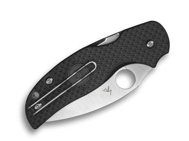 ZSEBKÉS Sage 5 Lightweight FRN Black PlainEdge - SPYDEREDGE