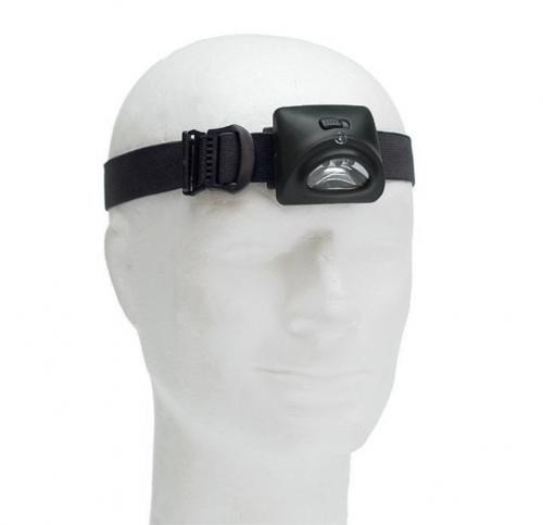 ZSEBLÁMPA WATERPROOF 3-LED HEADLAMP (3 x AAA CELL)