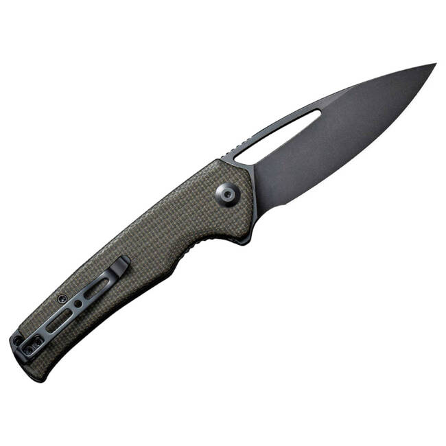 Zsebkés - "SENCUT Mims Micarta Dark Green Black" - Böker 