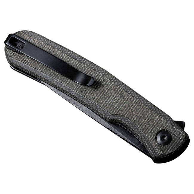 Zsebkés - "SENCUT Scitus Micarta Dark Green Black" - Böker 