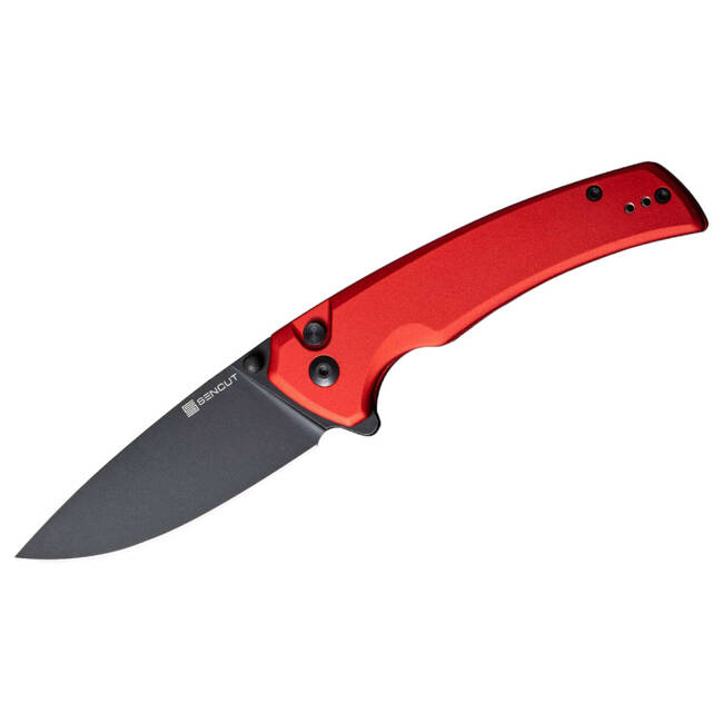 Zsebkés - "SENCUT Serene Aluminum Red Black" - Böker 