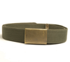  German OD Web Trousers Belt Used 