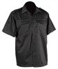 ING US ARMY BLACK SHORT SLEEVE SHIRT