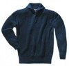 PULÓVER BLUE ACRYLIC NAVY SWEATER ZIPPER